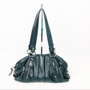 B. Markowsky Black Leather Bag